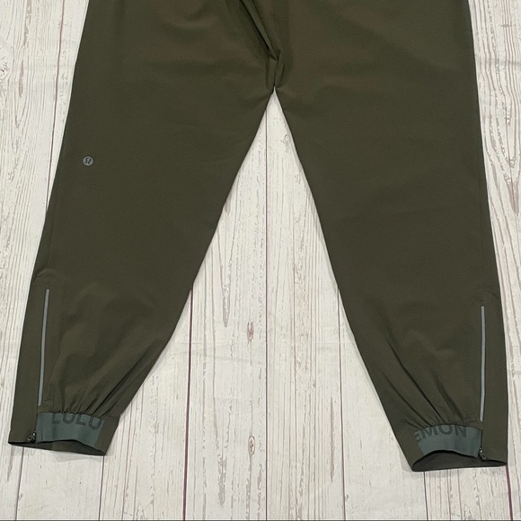 Lululemon Run State Jogger Men Large Olive Green - Picture 7 of 8